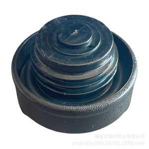 Bouchon de réservoir de carburant avec clé Hfj1104016ca pour Hafei Minyi Zhongyi Volkswagen Jetta, plastique noir - Product Image 3