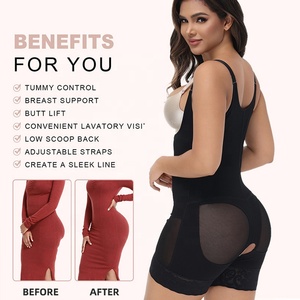Faja Moldeadora Postoperatoria KaFoSha, Control <span class=keywords><strong>de</strong></span> Abdomen, Tallas Grandes, Fajas Colombianas Moldeadoras, Body Shaper para Mujer - Product Image 2
