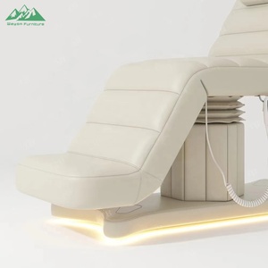 Lit de massage électrique de luxe Wayon, <span class=keywords><strong>table</strong></span> de traitement esthétique <span class=keywords><strong>professionnelle</strong></span> pour salon de beauté et spa - Product Image 4