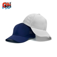 Casquette de baseball personnalisée en gros à 5 panneaux avec logo brodé 3D de dessin animé, casquettes de sport unisexe pour l'extérieur avec sangle réglable