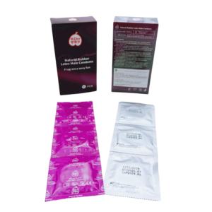 Da uomo naturale in lattice di gomma e uva aromatizzata in <span class=keywords><strong>Silicone</strong></span> preservativo con profumo di frutta lubrificante prodotto sessuale per coppie - Product Image 3