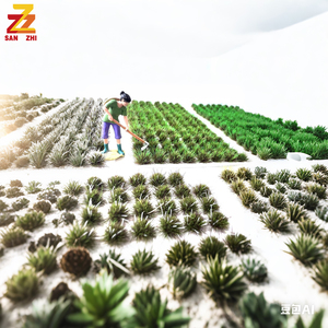 Thu nhỏ cỏ cụm DIY handmade Vật liệu 120 cây cho vi cảnh quan cát bảng xây dựng mô phỏng sở thích hiển thị trường hợp - Product Image 4