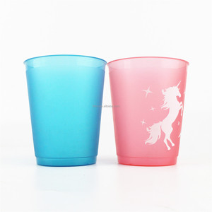 Confezione da 24 tazze di plastica riutilizzabili da 16 once nere per feste di buon anno tazze smerigliate personalizzate - Product Image 6