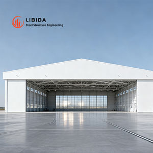 هنجر طائرات مسبق الصنع من الهياكل الفولاذية، مستودع كبير، هنجر فولاذي جاهز للتركيب - Product Image 5