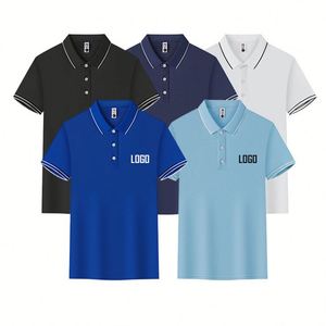 Camisetas Polo Personalizadas con Logotipo Bordado, de Poliéster, Casuales, de Secado Rápido, Transpirables, Deportivas, de Golf, Corporativas, Uniformes para Hombre, Camisetas de Trabajo - Product Image 1