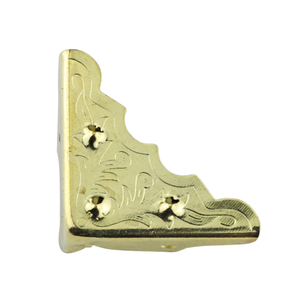 Classic Iron <b>Corner</b> Protector 32mm Bolt Inserting Type Carbon Steel for Wooden Box Decorative Storage Jewelry Box Q82 - Product Image 1