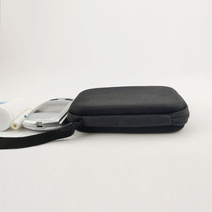 Sac pour lecteur de glycémie 14x8.5x3.5cm, étui de rangement portable en EVA pour la protection des instruments et appareils médicaux - Product Image 2