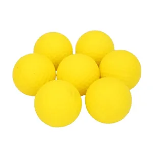 Wholesale Indoor Outdoor Colourful Training Practice Memory Stress Toy Balls Soft PU Foam Golf Ball For Kids PU Foam Golf Ball