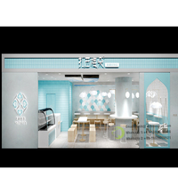 Mobilier d'intérieur pour salon de thé, équipement de café, comptoirs de bar, chaises de café, tables basses, design d'intérieur de restaurant