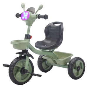 Tricycle moto pour enfants, best-seller, avec lumières et musique, tricycle pour enfants avec lumière LED, vélo à pédales à 3 roues pour tout-petits - Product Image 3