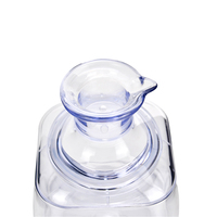 Bouteilles de Tequila Créatives de 1000 ml Réutilisables avec Logo Personnalisé et Couvercle pour Festivals et Fêtes – Prêtes à Boire