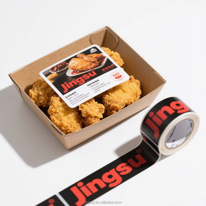 Logotipo personalizado impermeable Hamburgo caja de embalaje pegatina para alimentos para mascotas Pizza aceite de oliva para tiendas de <span class=keywords><strong>hamburguesas</strong></span> - Product Image 4