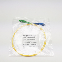 Cordon de raccordement optique monomode Zisa SC/APC-SC/UPC à fibre optique monobrin 1m 2m 3m 5m 10m 15m 20m