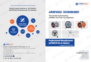 LONGWELL fabrika fiyat yüksek kalite HVLS Fan 24ft büyük endüstriyel depo çiftlik spor salonu stadyum tren istasyonu için büyük tavan vantilatörü - Product Image 5