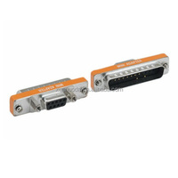 Adaptador de módem mini tipo rs232 db9 a db25 AT