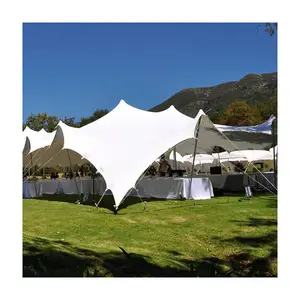 100% Waterdicht Zand Kleur Stretch Tent Gebruikt Voor Afscheid Bruiloft