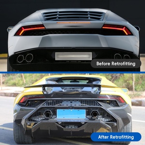 ชุดแต่งสปอยเลอร์หลังคาร์บอนไฟเบอร์สำหรับ Lamborghini Huracan รุ่นปี 2017-2019 LP580/610 ชุดแต่งตกแต่งตัวถังรถยนต์ - Product Image 2
