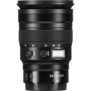 Objectif NIKKOR Z 24-70mm F/2.8 S pour appareils photo hybrides avec mise au point automatique, compatibilité non plein format - Product Image 3