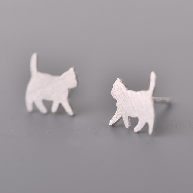 Real 925 Sterling Silver Large Earrings for Women Ladies Statement Jewelry Korean Earrings