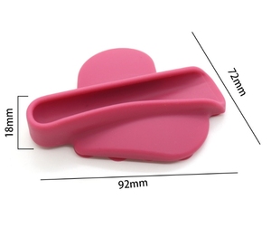 Mobile Phone Holder Portable Lipstick Lipstick Lazy Holder love Phone case Adhesive Silicone Holder - Product Image 2