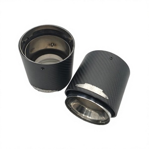 ปลายท่อไอเสียคาร์บอนไฟเบอร์ หนา 1.5 มม. สำหรับ Cooper R55-R61/F54-F60 ปลายท่อไอเสียรถยนต์ / ปลายท่อไอเสียสแตนเลส - Product Image 2