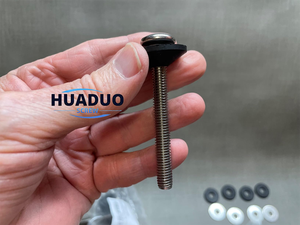 Kit de Reparación de Pernos para Tanque de Inodoro, 5/16 * 3.15 Pulgadas, Acero Inoxidable, Resistente a la Corrosión, Pernos para Tanque de Agua de Inodoro, <span class=keywords><strong>Tornillos</strong></span> para Madera - Product Image 4
