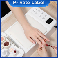 Sèche-ongles à 63 LED, lampe UV LED 180W pour le séchage de tous les vernis à ongles en gel, grand espace, détection de mouvement, outil de manucure et pédicure pour salon
