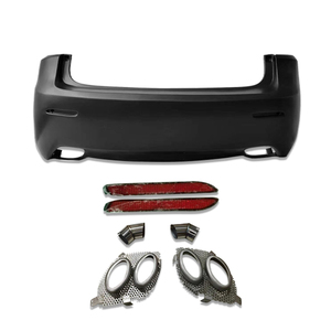 New RUNZE <b>Car</b> Rear Bumper Kits for Is250 2013-2017 Bodykit PP Material Exterior Accessory Part Diffuser Lip Tail Throat - Product Image 1