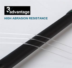 Filo da Pesca FTK all'Ingrosso 100m Monofilo da Lancio Resistente 100% Fluorocarbon per <span class=keywords><strong>la</strong></span> Pesca alla Spigola - Product Image 4