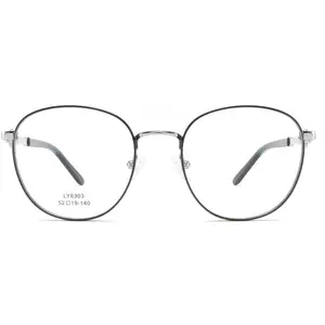 2024 TOP nouveau métal hommes femmes acétate lunettes de haute qualité en gros optique lunettes cadre Logo personnalisé