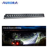 Barra de Luz AURORA sin Tornillos de 40 Pulgadas, Barra de Luz LED RGB, Barra de Luz Aurora, Luces LED Todoterreno para Camioneta
