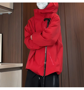 Chaqueta Táctica <span class=keywords><strong>de</strong></span> Invierno para <span class=keywords><strong>Hombre</strong></span>, Impermeable, con Capucha, para Senderismo, Camping, con Forro Polar, Cortavientos - Product Image 5