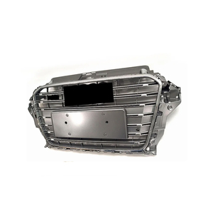 Grille ABS Design à la mode avec peinture de remplacement ACC Grille avant noire pour <span class=keywords><strong>Audi</strong></span> <span class=keywords><strong>A3</strong></span> S3 2014-2016 - Product Image 4