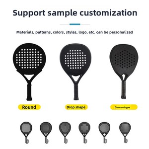 Raqueta de Pádel Newchance, Artículo Más Vendido a Nivel Mundial, Hecha de Fibra de Vidrio y Fibra de Carbono, con Moldes de Patrones Personalizables - Product Image 2