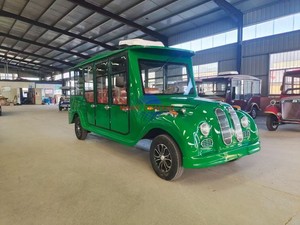 Coche Eléctrico Clásico de 4 Plazas de la Mejor Calidad para Recorridos Turísticos en Parques de Atracciones, Coche Retro Antiguo en Venta - Product Image 3
