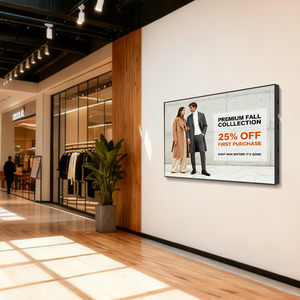 Écrans numériques interactifs muraux de 32'' et 43'' pour la publicité, écrans tactiles, menu numérique pour supermarché, vidéo, image - Product Image 5