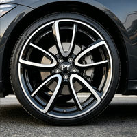 Jantes forgées PY OEM 15 à double rayon, finition Gunmetal, forgées CNC, 5x115, certifiées DOT pour voitures de sport Renault