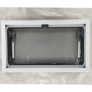 Ventana de caravana de apertura exterior, doble cristal acrílico, con marco de aluminio para autocaravana y remolque de viaje - Product Image 5