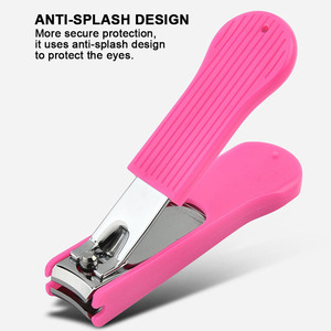 <span class=keywords><strong>Coupe</strong></span>-<span class=keywords><strong>ongles</strong></span> gros format anti-éclaboussures avec poignée antidérapante et récupérateur amovible, en acier inoxydable ultra-affûté et poli miroir, vente en gros - Product Image 3