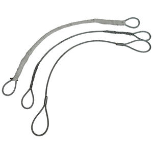 PVC鋼ワイヤーロープ亜鉛メッキコーティングGh品質低価格1.0-3.0mmステンレスグロメット鋼リフティングスリング - Product Image 3