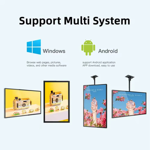 4K haute luminosité Android Smart Display tout-en-un 55/65/75 pouces tactile affiche numérique écran publicitaire signalisation murale magasin de détail - Product Image 2