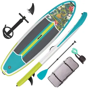 Großhandel Drop Stitch New Design Aufblasbares SUP Stand Up Paddle board mit UV-Drucken