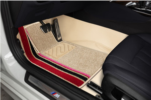 พรมปูพื้นรถยนต์แบบสปอร์ต ชุดเต็ม 3 ชิ้น กันลื่น กันน้ำ ทนทานต่อการสึกหรอ สำหรับตกแต่ง<span class=keywords><strong>ภายใน</strong></span>รถยนต์ - Product Image 2