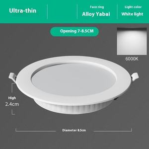 ไฟแผง LED สำหรับสำนักงานแบบพกพาทันสมัย ตัวเรือนอะลูมิเนียม มาตรฐาน IP20 รับประกัน 3 ปี Ra80 CRI อุณหภูมิสี 3000/4000/6500K - Product Image 5