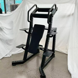 腕と脚の安全機能のためのプレートローディングシステムを備えたプロフェッショナルスチール腹部クランチマシン - Product Image 6