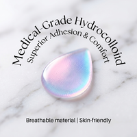 Patch anti-acné WaterDropCare, patch hydrocolloïde en forme de goutte d'eau pour une guérison rapide, design invisible, fabrication OEM/ODM