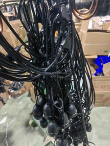 Guirlandes lumineuses de Noël S14 G45 A60 étanches pour intérieur et extérieur, décorations de fêtes IP65, type assemblable - Product Image 5