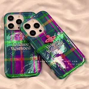 Hàn quốc-phong cách long lanh đầy màu sắc rô ba chiều Tính năng <span class=keywords><strong>Saturn</strong></span> cho Apple 15Promax chống-thả TPU điện thoại trường hợp đối với <span class=keywords><strong>iPhone</strong></span> - Product Image 5