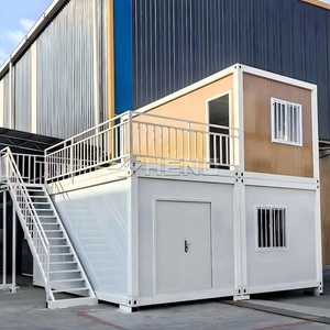 Contenedor Expandible Personalizado de 20 pies y 2 Dormitorios, Sala de Estar Móvil Rápida, Caja de Embalaje, Casa Móvil Modular Prefabricada Moderna - Product Image 5