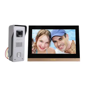OEM ODM Supplier IP65 Waterproof Dustproof Tuya wifi Smart home Kit 1080P Card4 Wire Video Doorbell Set for villa